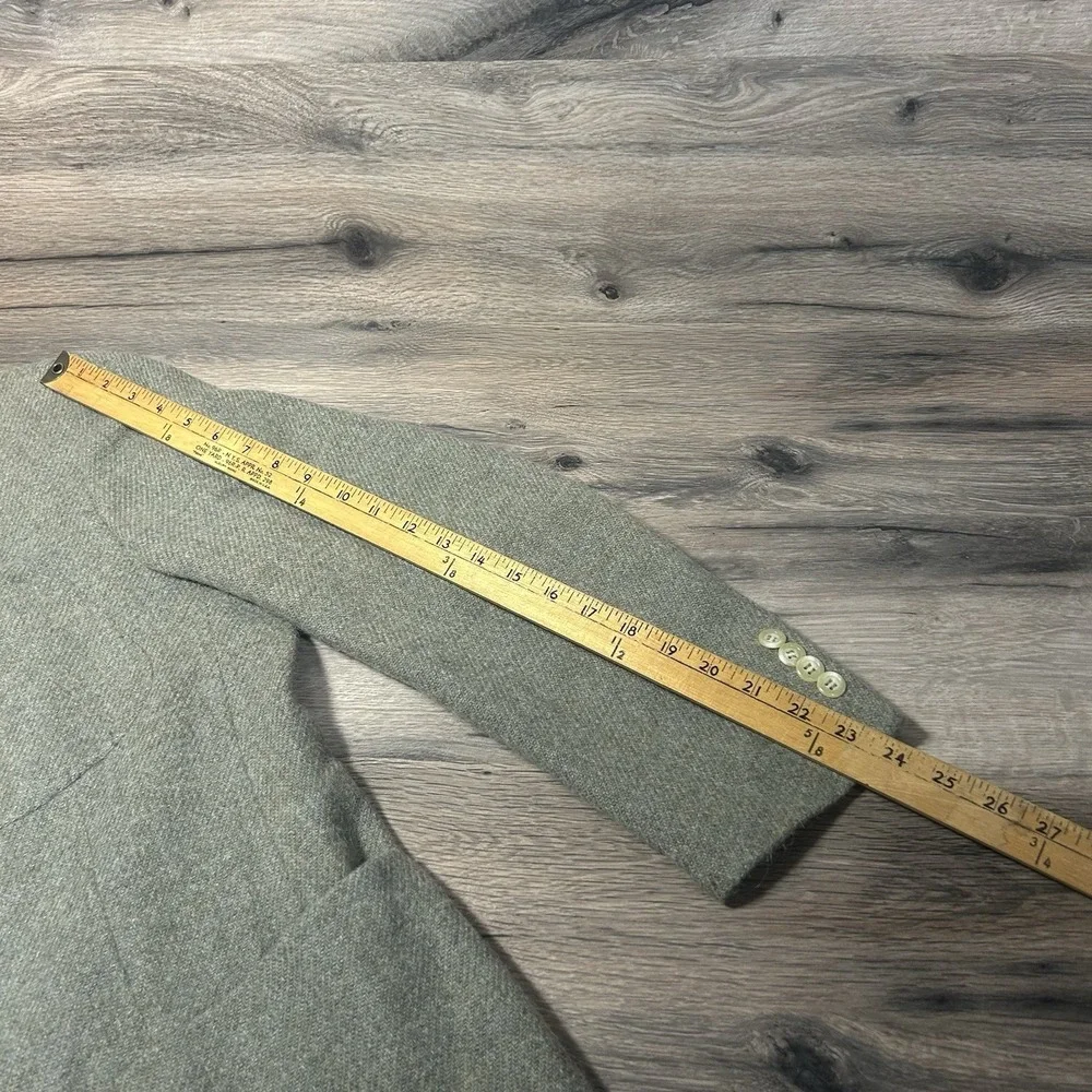 Vintage Ralph Lauren Polo Herringbone Blazer Sports‎ Coat Wool Tweed 42 S